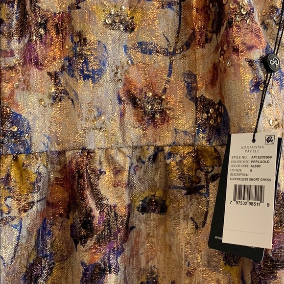 🆕NWT Anthropologie gold BHLDN Curtsy Dress - Picture 15 of 16